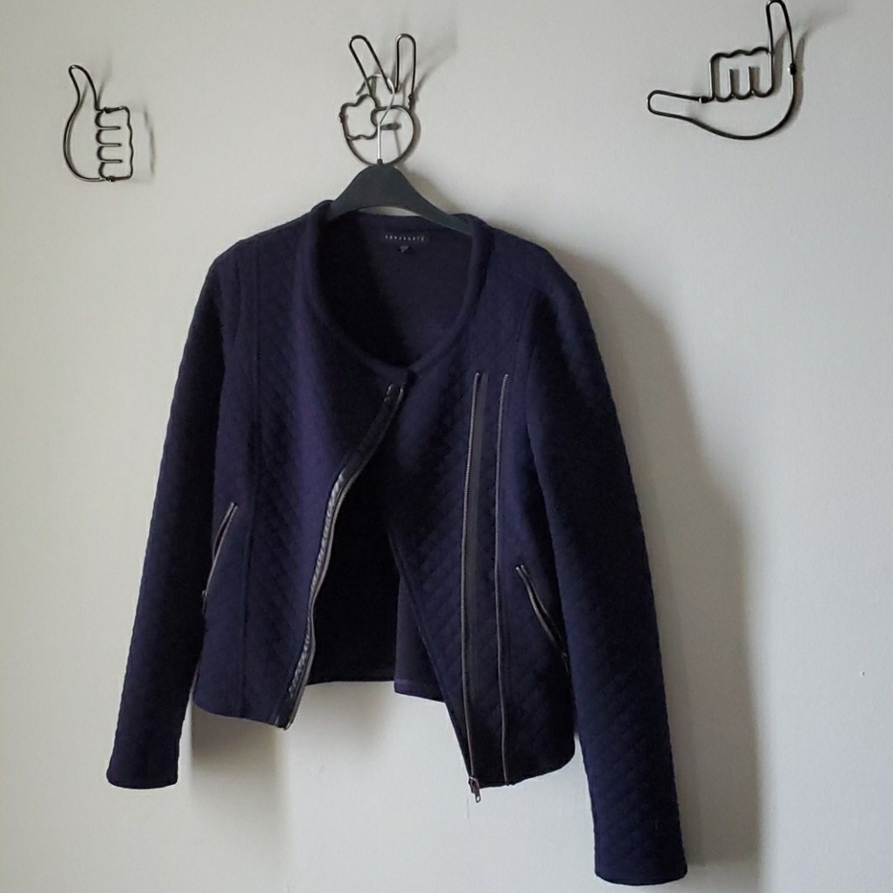 Sanctuary Knit Moto Jacket